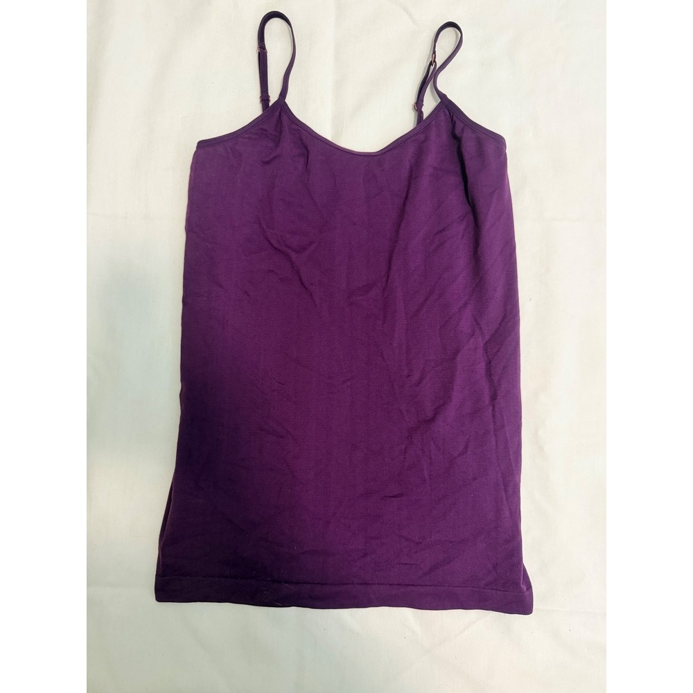 Energie Womens Purple Seamless Camisole Top Adjustable Straps Size L UU73000